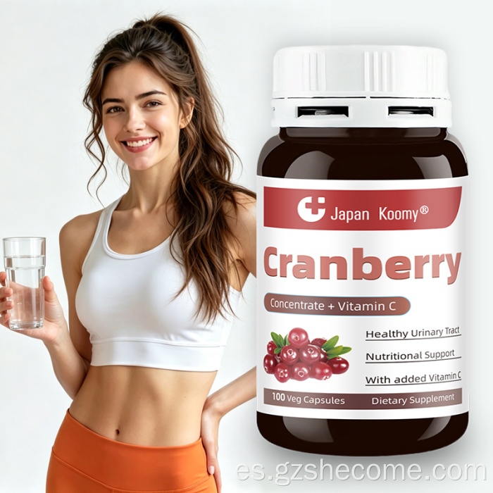Shecome Cranberry Capsules Apoyo a la salud del tracto urinario